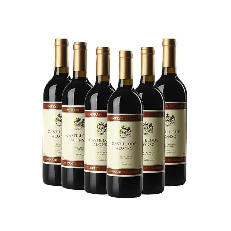 西班牙 阿隆索干红葡萄酒 750ml*6