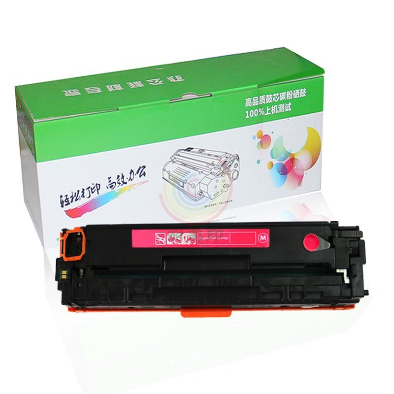耐美印 适用惠普CC530A易加粉彩色硒鼓 HP CM2320nf CM2320fxi MFP CP2025n 打印机 红色