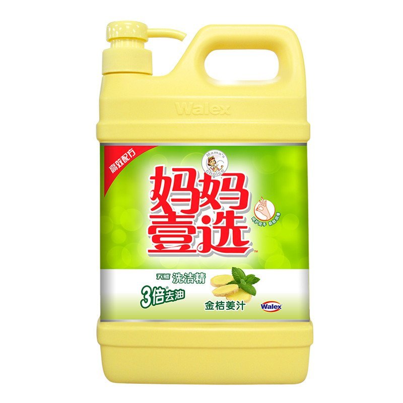 妈妈壹选洗洁精金桔姜汁2kg