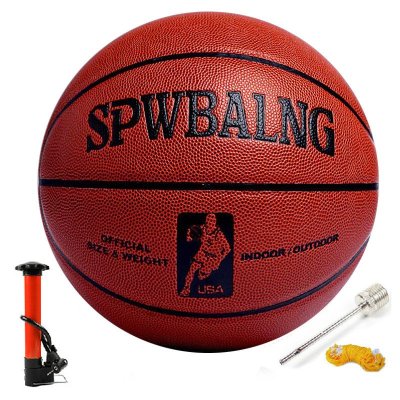 萨达加厚软皮质高弹力大颗粒7号篮球74-233z 好手感比赛篮球 tf-1000