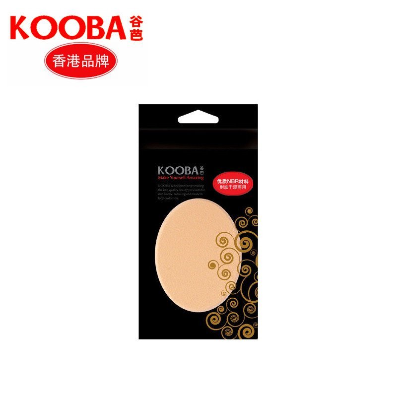 谷芭 KOOBA 专业粉扑（椭圆形） C-3028