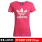 adidas阿迪达斯短袖女子三叶草运动休闲T恤AI9529 S18504 S18505-FC 32/XS(165-76) AB2403
