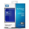 西部数据（WD）My Passport Ultra 升级款 USB3.0 2TB 2.5英寸 移动硬盘（宝石蓝）WDBBKD0020BBL-CESN