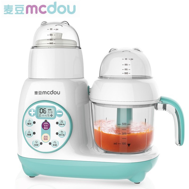 麦豆（MCDOU)全自动蒸打一体辅食机