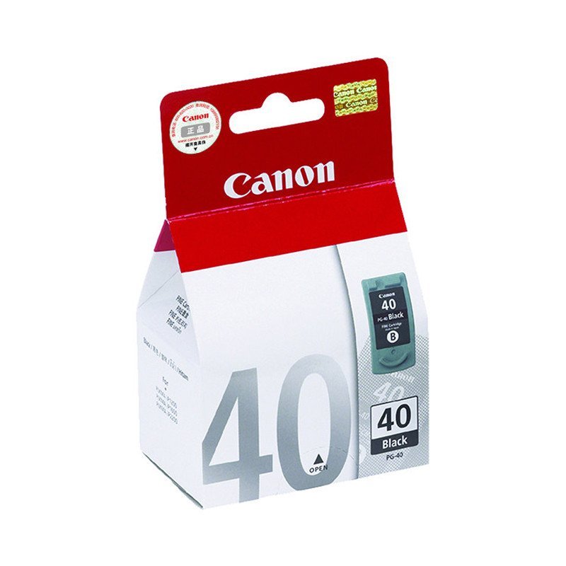 佳能(Canon) PG-40 CL-41 PG-830 CL-831 黑色彩色墨盒IP1180,MX308 PG-40黑色大容量/16毫升
