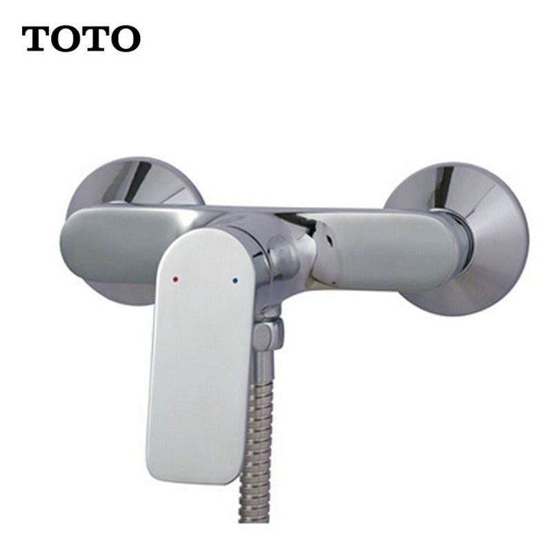 TOTO洁具卫浴 淋浴花洒壁挂式DM353AR 全铜挂墙明装花洒本体 浴缸边龙头 DM353AR