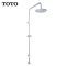 TOTO洁具卫浴 大型顶置式花洒头花洒升降杆DM906CFR DM906CFR