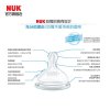 NUK官方旗舰店 耐高温240ml宽口玻璃彩色奶瓶(带初生型硅胶中圆孔奶嘴)