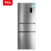 TCL 法式四门冰箱 BCD-320WEF1 不锈钢