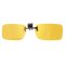 芭卡玛卡BAKMK 偏光镜太阳镜夹镜 驾驶镜眼镜墨镜男女夹片（黄色、墨绿、黑灰一套三副） 771 中号