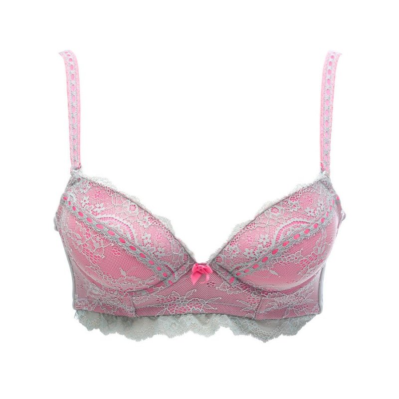 歌瑞尔品牌秋季小胸聚拢侧收调整型内衣性感蕾丝女士文胸音乐传播 80c