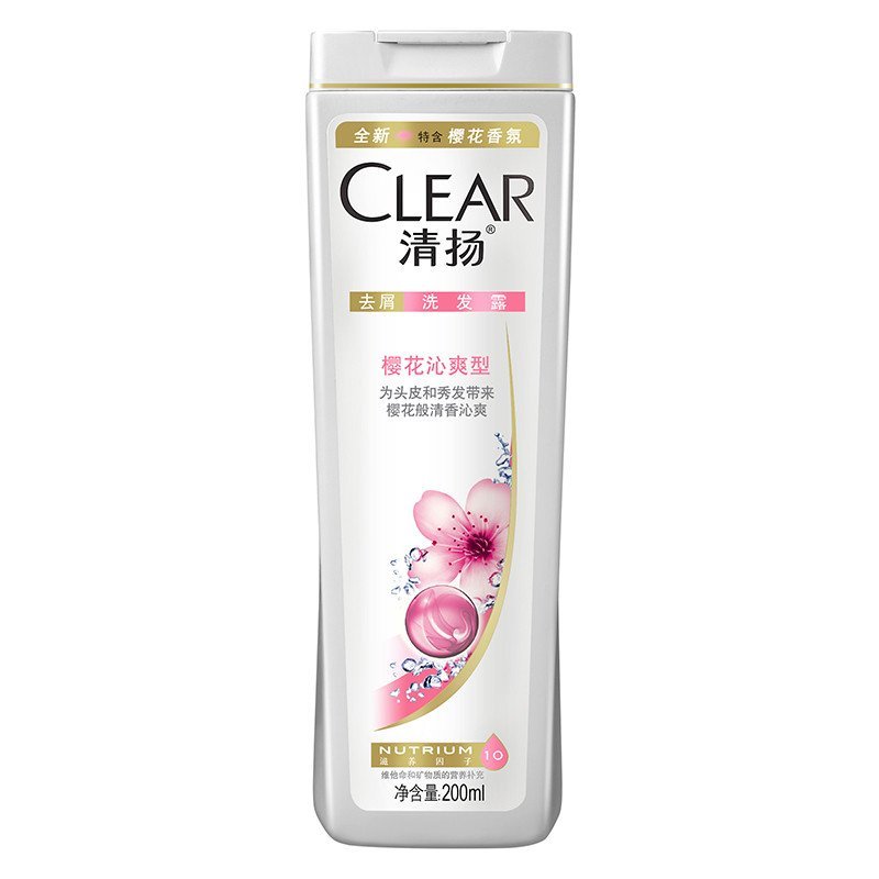 清扬去屑洗发露樱花沁爽型200ml