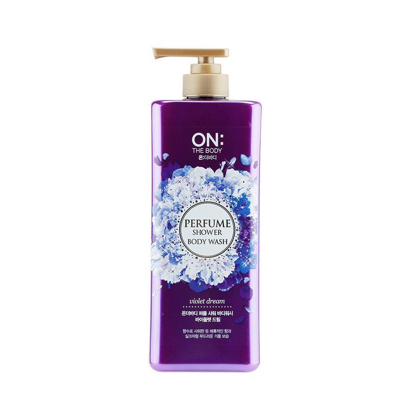 【苏宁自营】韩国LG正品 ON THE BODY 香水沐浴露 优雅紫梦 900ML