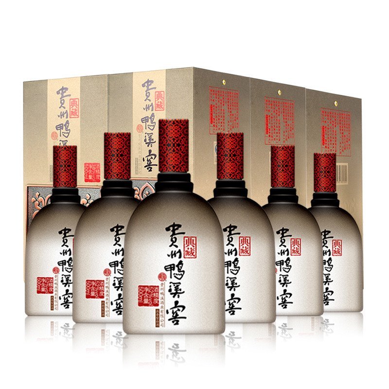 贵州鸭溪窖 52度 典藏 500ml*6瓶（整箱装）