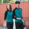 2016诚品 春款男女装卫衣卫裤单衣棒球服情侣款休闲长袖百搭外套长裤球服情侣衫 青年居家服 M 黄色-女款