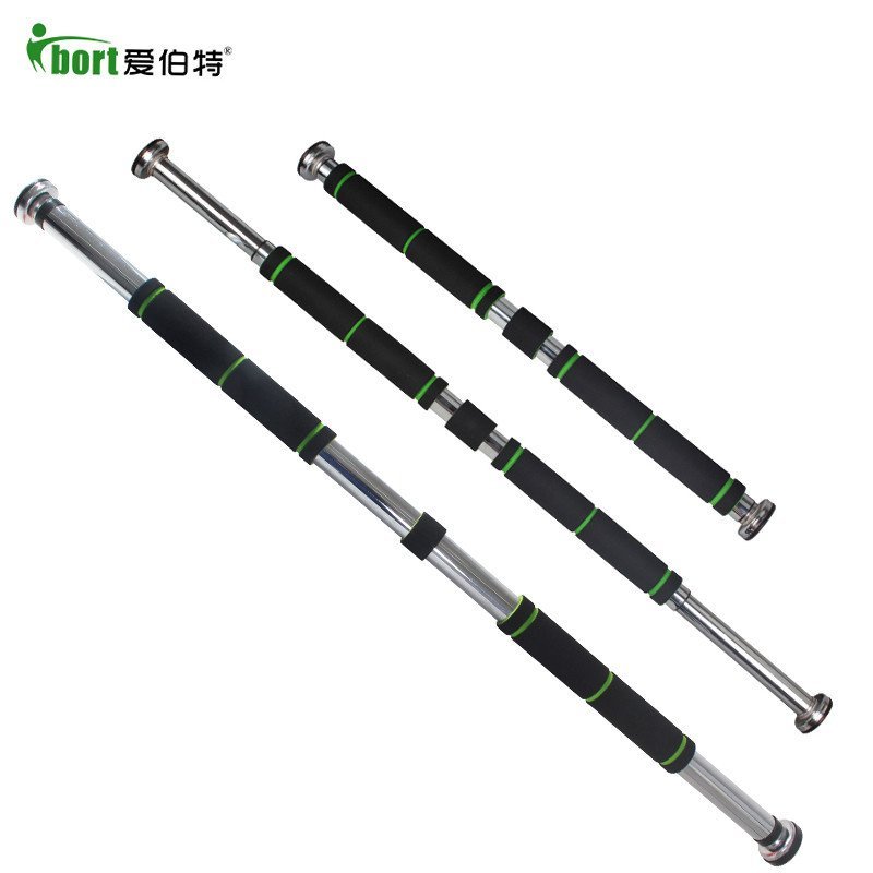 爱伯特ibort 家用引体向上室内单杠器械 升级版健身器材门上墙体单杆 单杠长双色泡棉60－100