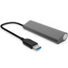 睿因(WAVLINK)WL-UH3048 接口USB3.0扩展器分线器 四口HUB集线器一拖四高速转换器