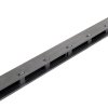 得力3825装订夹条 装订机专用压边条 10孔*5mm（100根/盒)