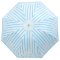 天堂伞 高密聚酯银胶丝印条纹三折蘑菇晴雨伞太阳伞 33225E 橙条