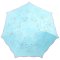 天堂伞（遇水现花）黑胶丝印三折晴雨伞太阳伞 33257E 紫色