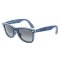 雷朋(Ray.Ban)徒步旅行者牛仔布赵薇同款男女款太阳镜RB2140F 1163/71 1163/71蓝色镜架渐变镜片52mm