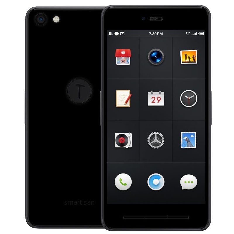 锤子（smartisan）T2 黑色 16GB 移动联通电信4G手机