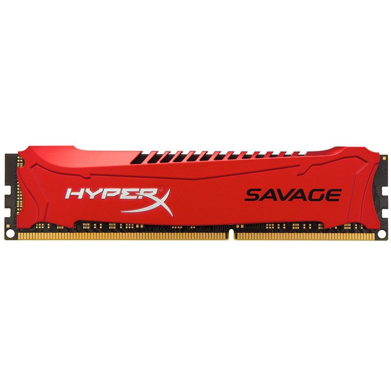 金士顿（Kingston）骇客神条 Savage系列 DDR3 2400 8GB 台式机内存条【红色】