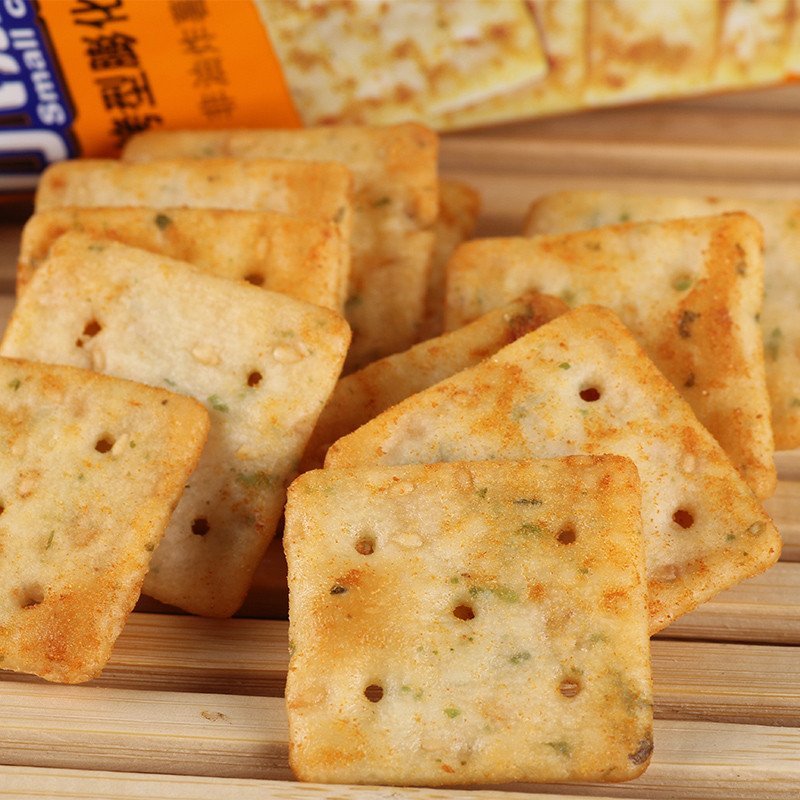 泡吧小脆薯片芥末味68g高清实拍图