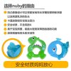 美国nuby/努比 婴儿宝宝磨牙棒儿童专用可爱舒适按摩固齿器牙胶小车