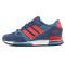 adidas 阿迪达斯 三叶草 ZX750 男子休闲复古运动休闲跑鞋 M21381 43码