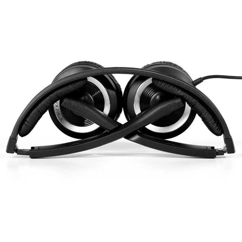 森海塞尔(sennheiser) px200ii 头戴式折叠耳机 黑色高清实拍图