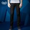 G＆G男装彩色牛仔裤百搭弹力纯色男裤休闲裤男修身直筒长裤子韩版 29 黑色