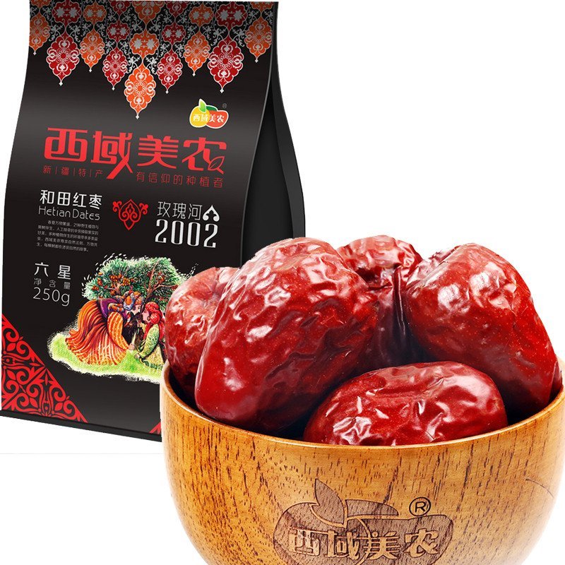 西域美农 六星红枣250g
