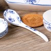 韵唐 釉中彩陶瓷餐具 心愿 大饭勺1只装 汤勺 饭勺 勺子