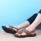 绅洛时尚男凉鞋正品2016夏款两用男士凉拖鞋子露趾舒适透气沙滩鞋防滑青少年运动 骆驼色 41码