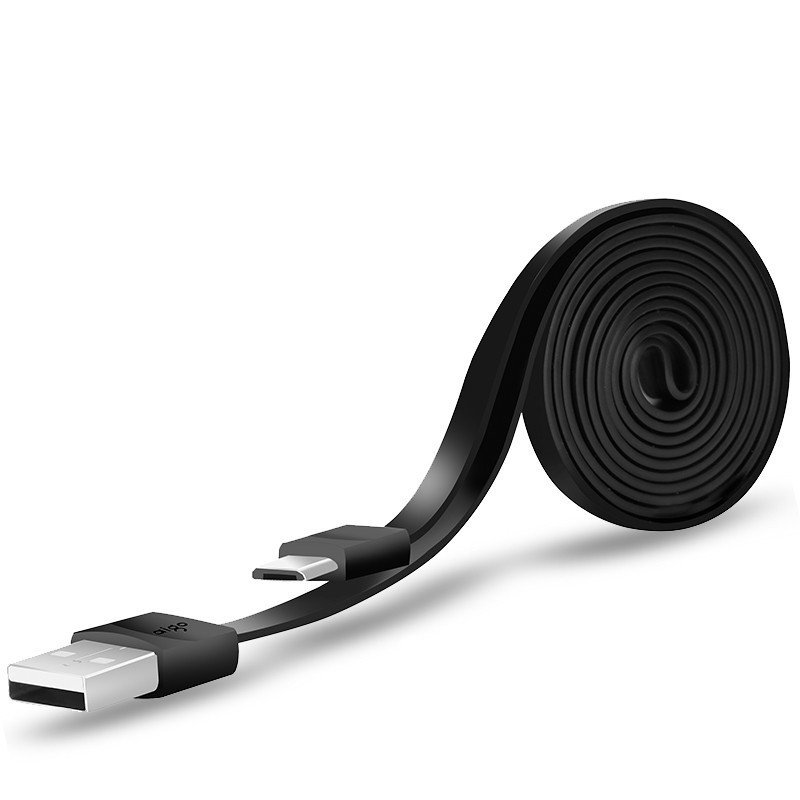 aigo 爱国者 手机移动电源数据线 L002 黑色 micro USB接口