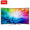 TCL L55C2-CUDG 55英寸曲面 4K超高清 64位十四核LED安卓智能电视