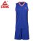 匹克篮球服套装男运动套服背心比赛篮球服男团购 F762081 新彩蓝 M