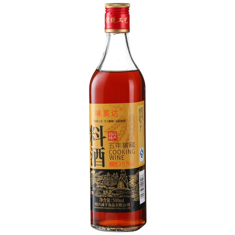 味美达 五年窖藏料酒 500ml