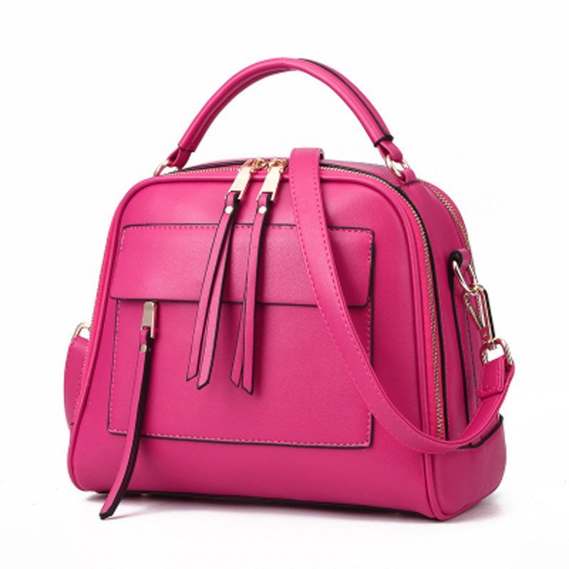 薇思黛2016新款大包女装包包时尚休闲潮流女包手提单肩女士包 红色