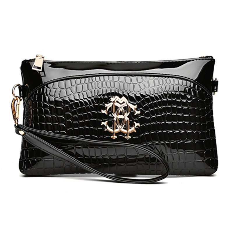 薇思黛手提包包新款潮包单肩包斜挎包大包包2016休闲女士包 黑色