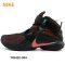 耐克男鞋 Lebron Zoom詹姆斯战士9战靴运动篮球鞋749420 -606 黑/红古铜/火山岩红 47.5