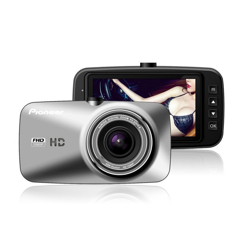 Pioneer先锋行车记录仪ND-DVR110全高清1080P铁灰色