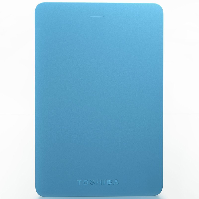 东芝（TOSHIBA）Alumy系列 1TB USB3.0 移动硬盘 梦幻蓝