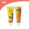 韩国原装进口B&B保宁幼儿宝宝牙膏 儿童牙膏 80g 3岁以上使用 橙子味