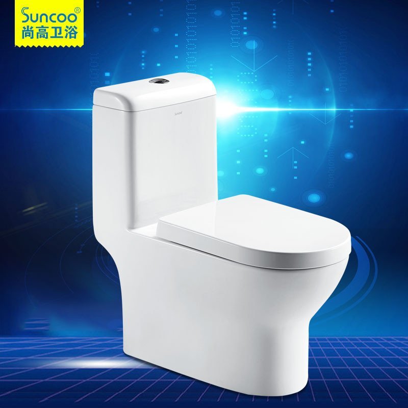 尚高虹吸喷射式马桶sol843300mm马桶