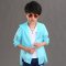 童装男童夏装外套 2016新款儿童防晒衣男大童夏季男孩薄款防晒服 110cm(建议身高100-110cm) 白色