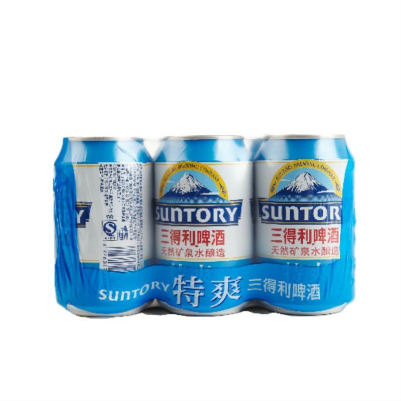 三得利特爽拉罐啤酒330ml*6