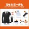 西服套装男三件套正装修身伴郎西装新郎结婚礼服职业四季 黑色双扣西服 165