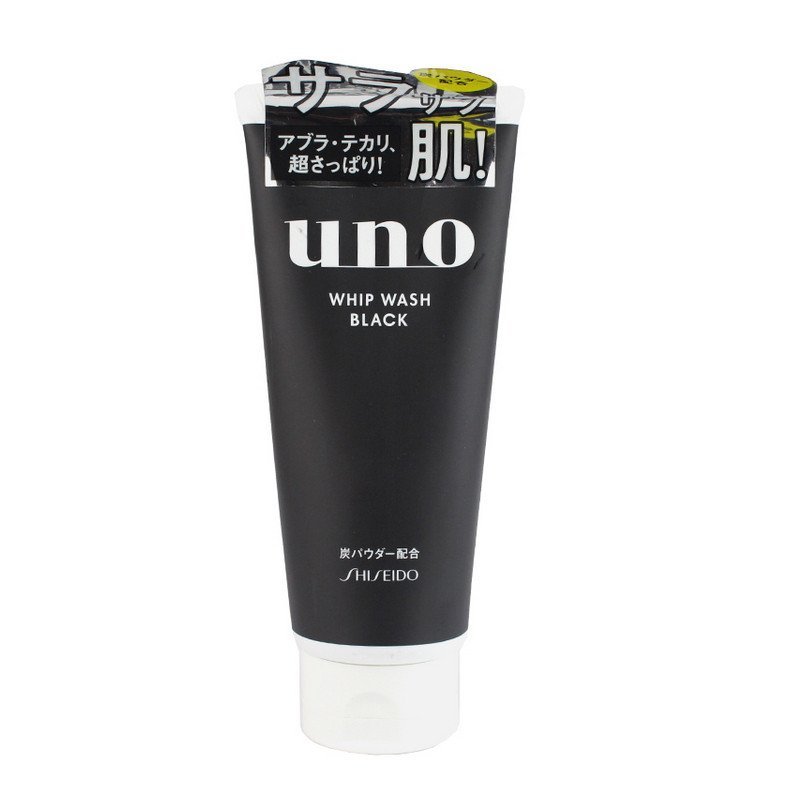资生堂 UNO吾诺 男士黑炭洁面乳130g 【FR】LFS